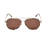 Calvin Klein Unisex Tortoise Round Sunglasses CK18103S