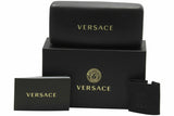 Versace 54mm Oval Sunglasses Burgundy / Brown Gradient Lens