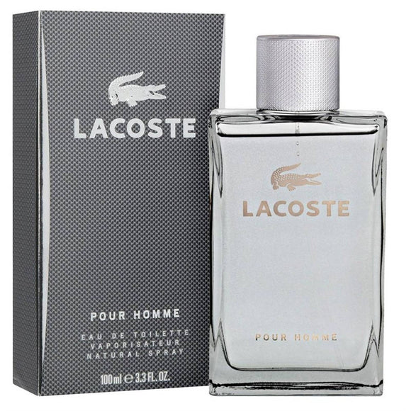 Pour Homme / Lacoste EDT Spray (grey) 3.3 oz (m)