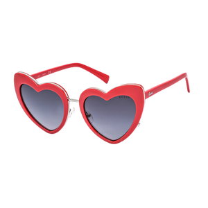 Guess Women's Red Heart Sunglasses