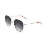 Tommy Hilfiger Gold-Tone Unisex Round Sunglasses, 100% UV Protection