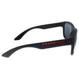 Prada Linea Rossa Prada Sport Grey Mirror Black Men's Sunglasses