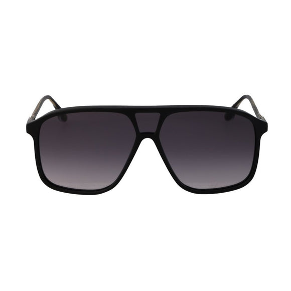 Victoria Beckham Ladies Black Square Oversized 60mm Sunglasses