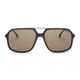 Carrera Unisex Rectangular Sunglasses, Matte Black