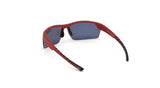 Timberland Matte Red / Grey Polarized Men's Sunglasses