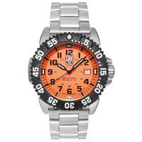 Luminox Navy Seal Stainless Steel Orange Dial Quartz Men's Watch