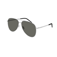 Saint Laurent Grey Aviator Unisex Sunglasses