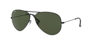 Ray-Ban Green Classic G-15 Aviator Large Sunglasses
