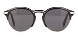 Omega Black and Silver Frame Sunglasses