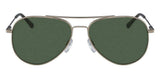 Calvin Klein Green Aviator Unisex Sunglasses