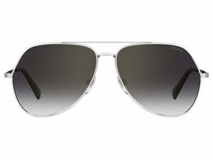 Levi's Palladium Grey and Gold Unisex Sunglasses