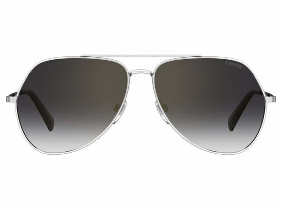 Levi's Palladium Grey and Gold Unisex Sunglasses