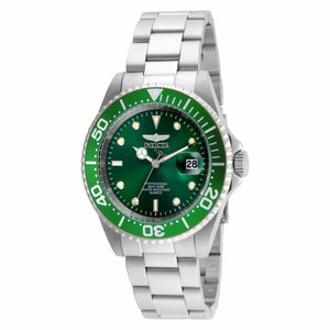 Invicta Pro Diver Green "HULK" Date Men's Stainless Steel Watch