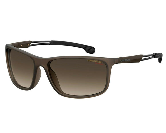 Carrera Polarized Brown Gradient Rectangular Men's Sunglasses