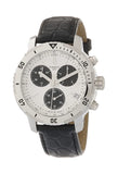 Tissot Swiss Chronograph Black Leather Men's Watch