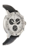 Tissot Swiss Chronograph Black Leather Men's Watch