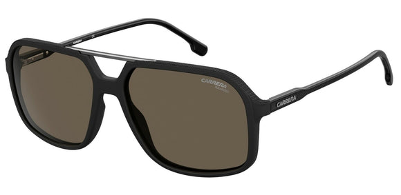 Carrera Men's Black Rectangular Sunglasses