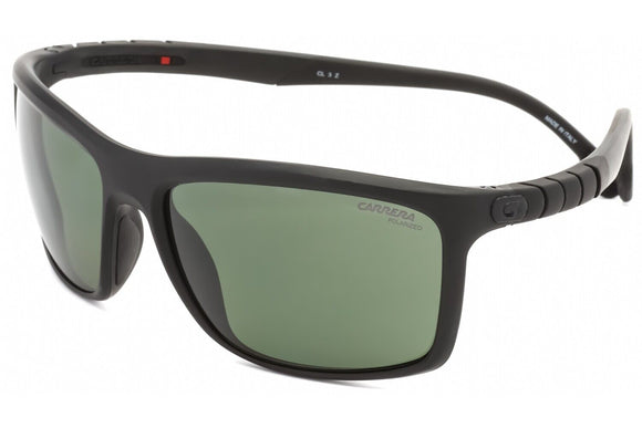 Carrera Polarized Green Rectangular Men's Sunglasses