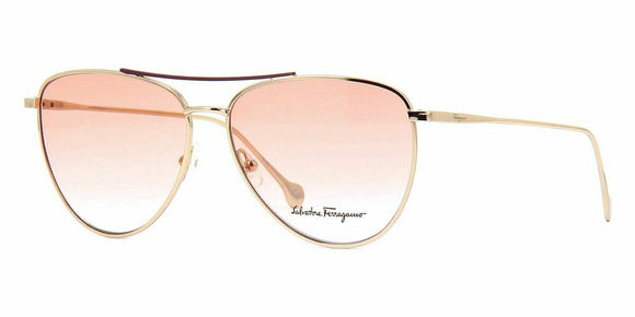 Salvatore Ferragamo Aviator Ladies Sunglasses