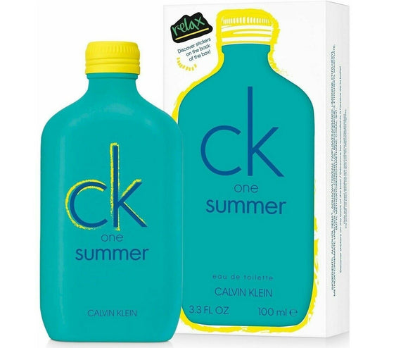Calvin Klein Unisex One Summer EDT 3.3 oz (100 ml)