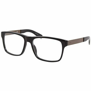 Hugo Black and Brown Men's Eye Glasses Frame