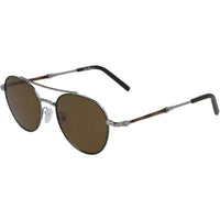 Salvatore Ferragamo Brown Aviator Sunglasses