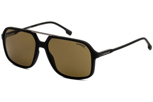 Carrera Unisex Rectangular Sunglasses, Matte Black