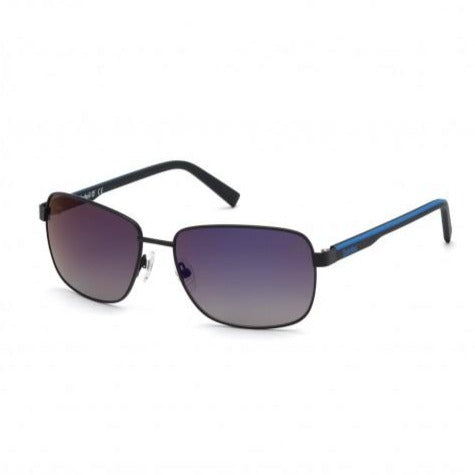Timberland Matte Black Polarized Sunglasses, 100% UV Protection